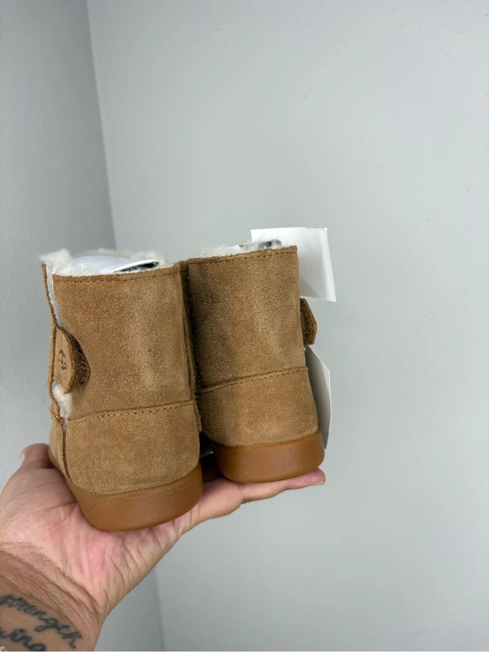 UGG Toddler Classic Short Boots in Chestnut